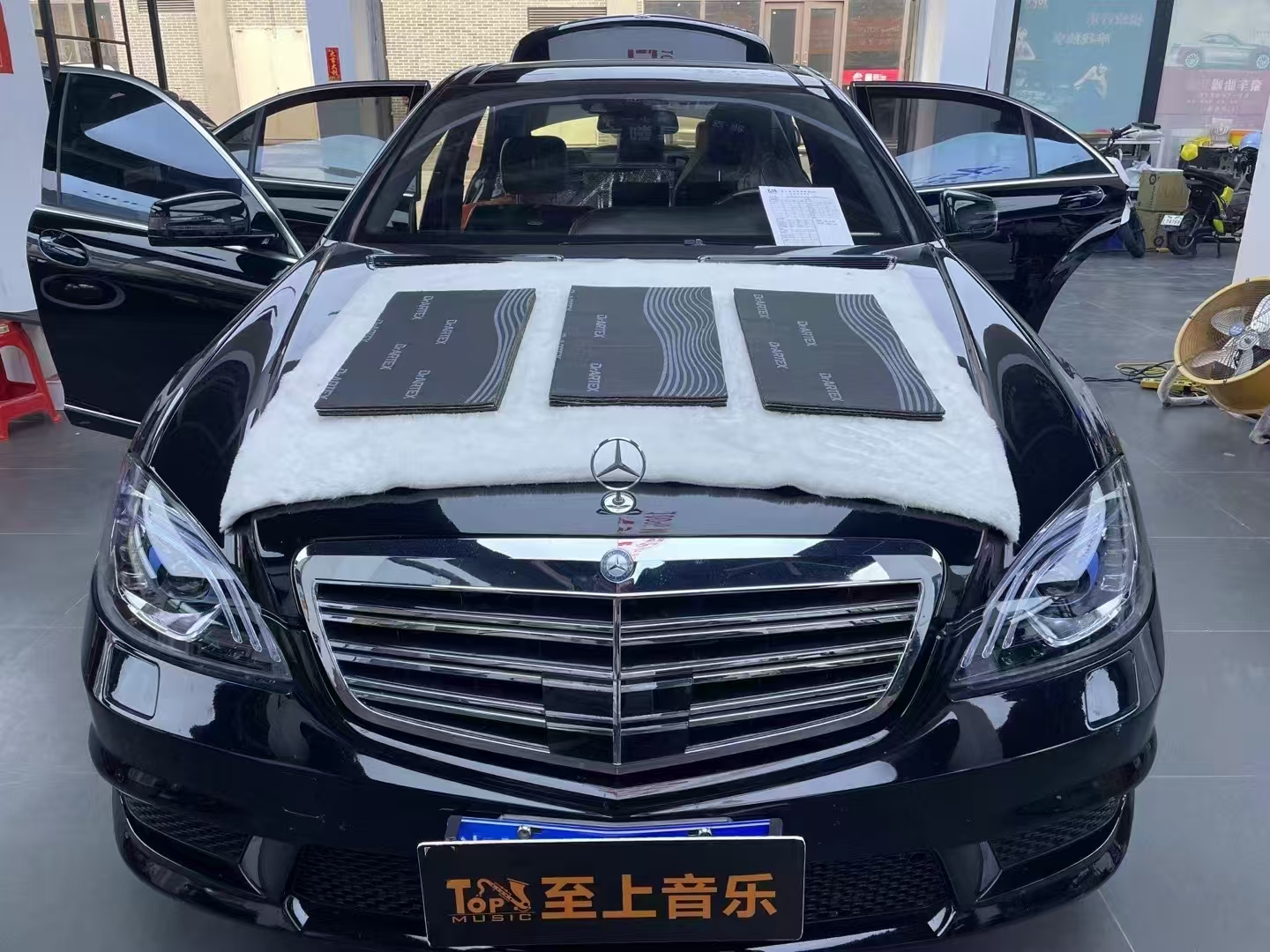 07款奔驰S65L隔音升级，让爱车成为你的静谧小天地