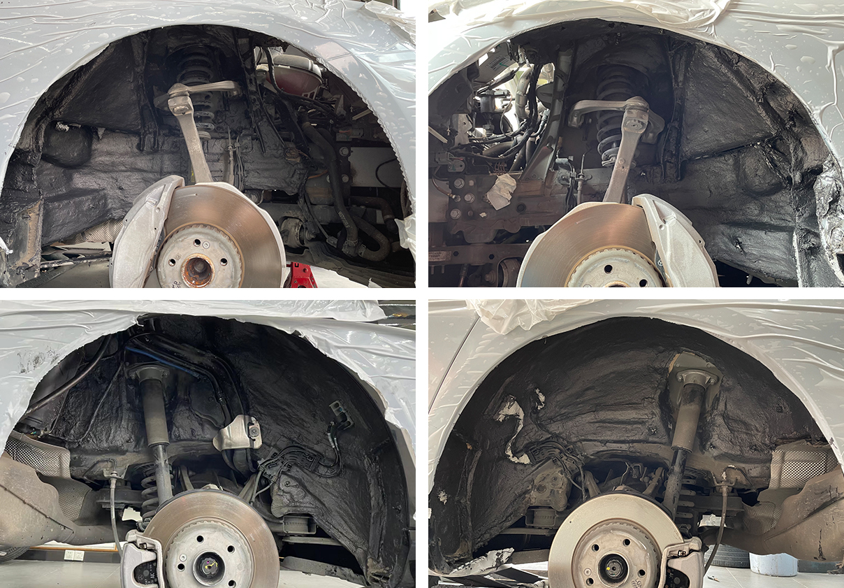 奔驰E300L升级阿德萨隔音 有效降低胎噪提升驾驭体验！