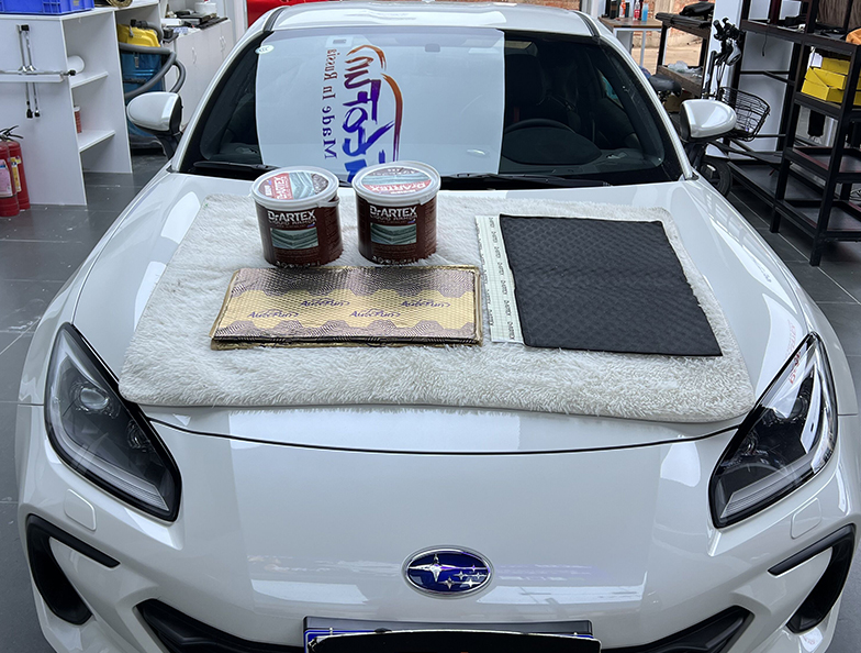 静享驾乘，尽在隔音！斯巴鲁BRZ隔音后，有效提升车内环境